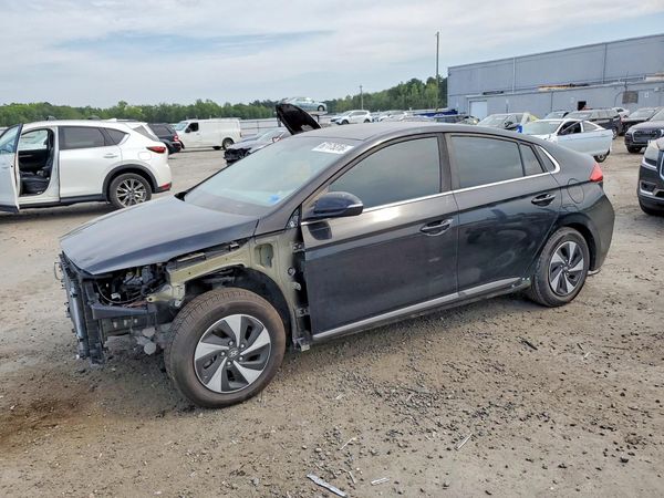 2017 HYUNDAI IONIQ Blue — Front 3/4