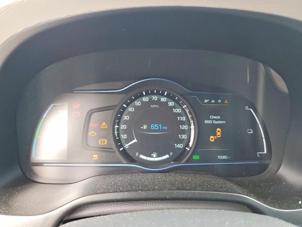 2017 HYUNDAI IONIQ Blue — ODOM