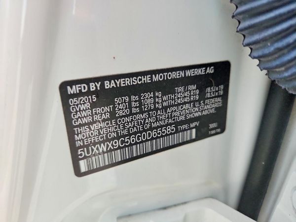 2016 BMW X3