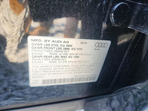 2020 AUDI SQ5
