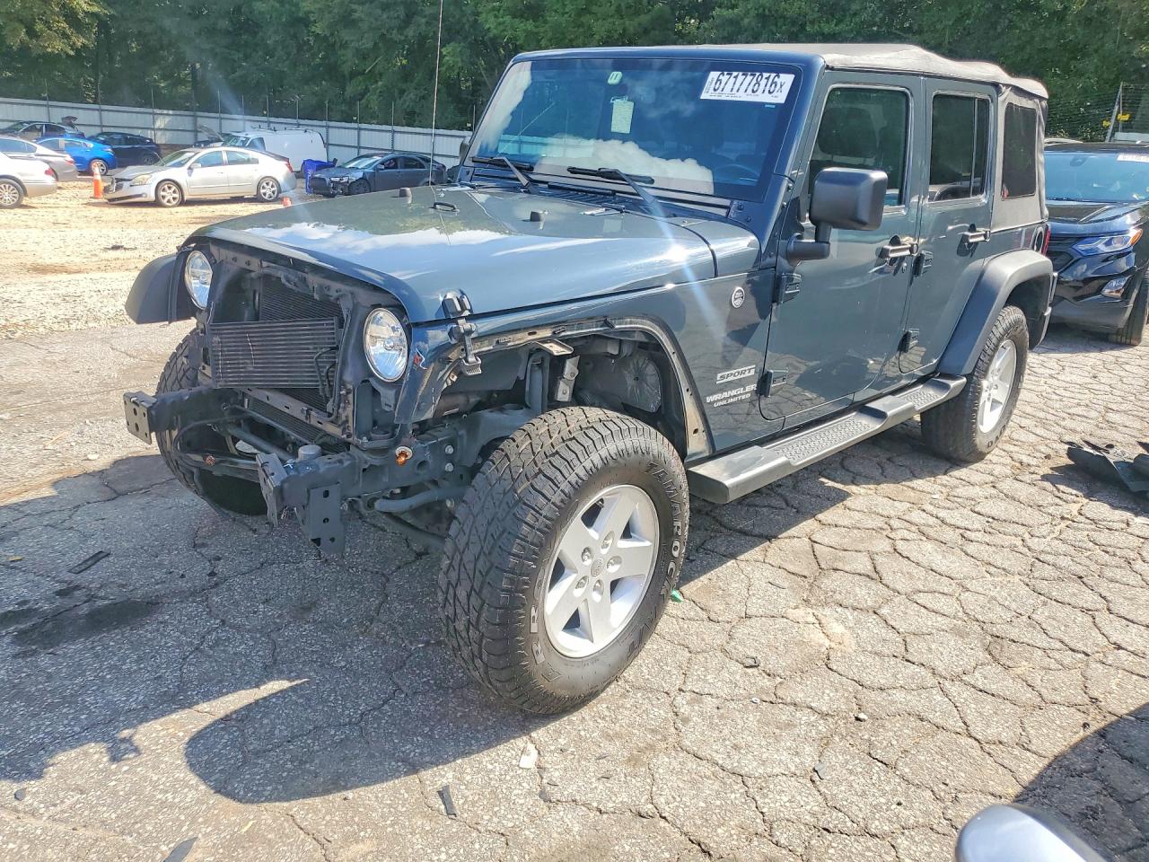 2017 JEEP WRANGLER UNLIMITED Unlimited Sport