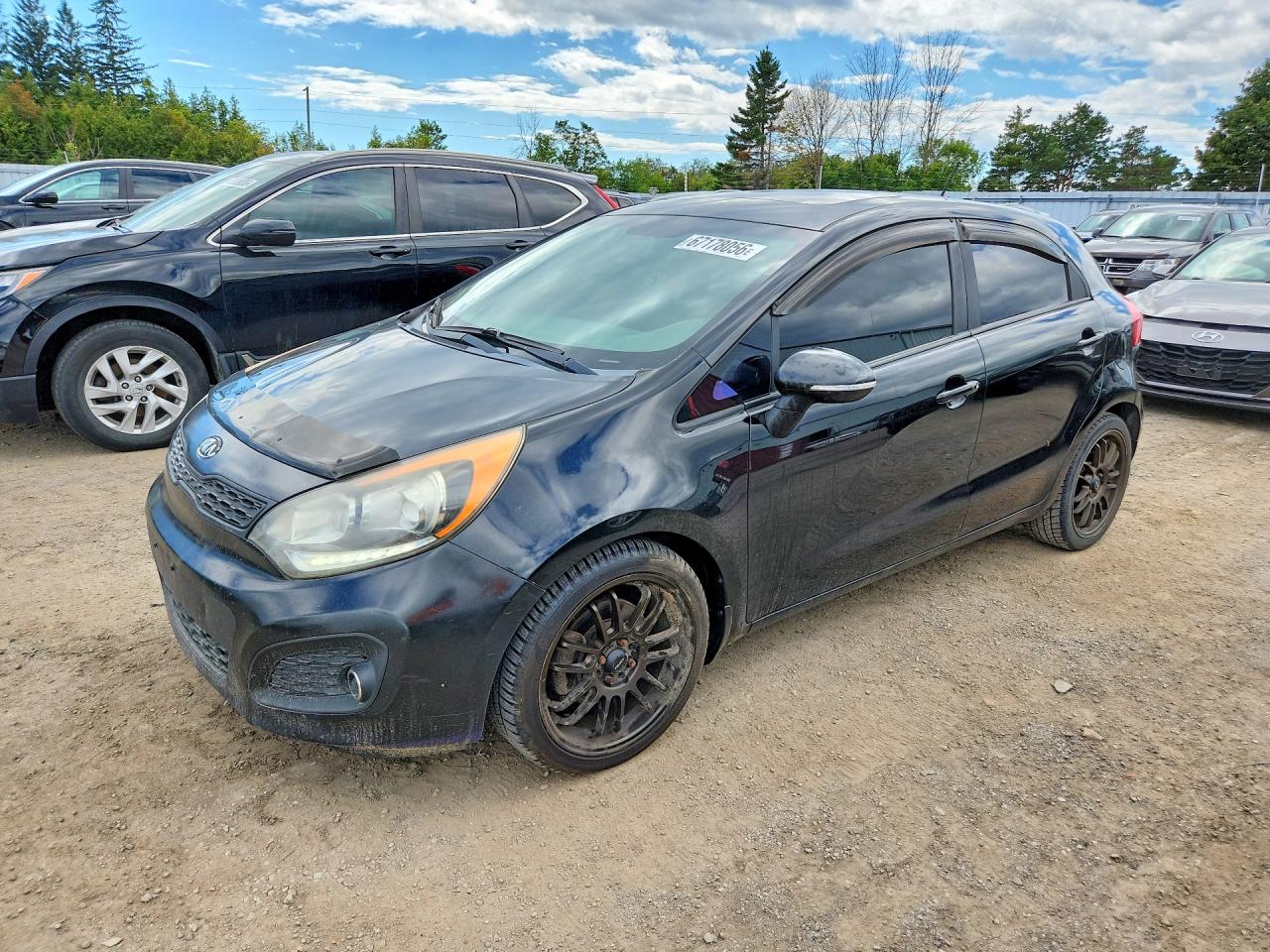 2013 KIA RIO 5-DOOR EX / SX