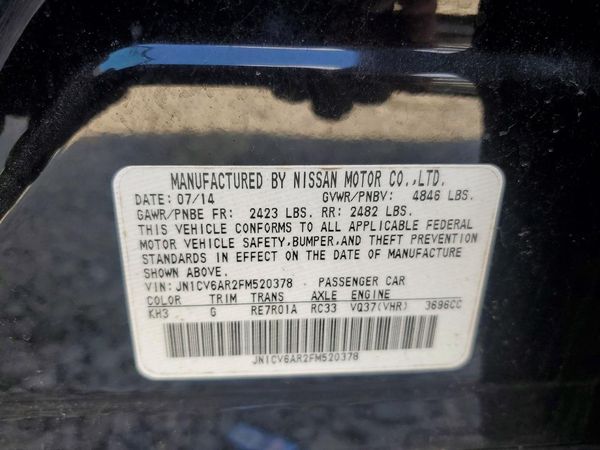 2015 INFINITI Q40