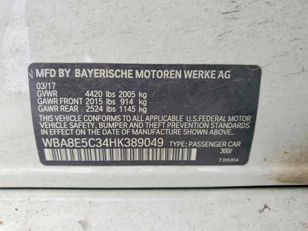 2017 BMW 328