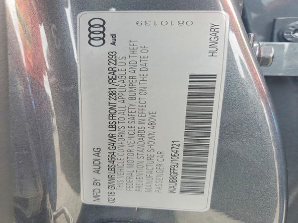 2018 AUDI A3