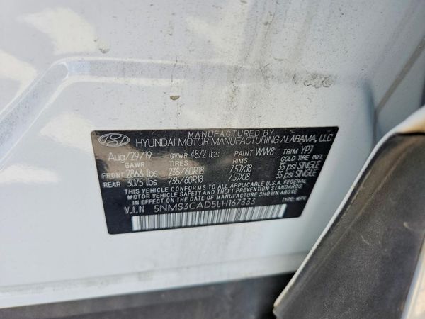 2020 HYUNDAI SANTA FE SEL