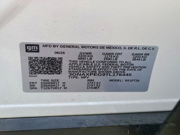 2026 CHEVROLET EQUINOX 2LT