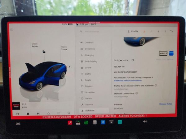 2022 TESLA MODEL 3
