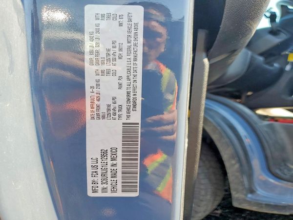 2020 RAM PROMASTER 3500 VF