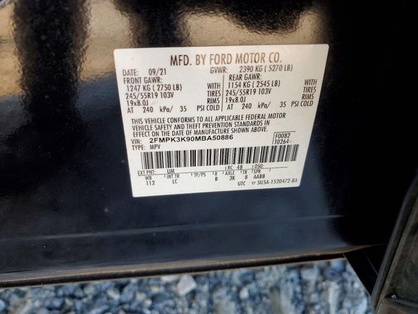 2021 FORD EDGE Titanium