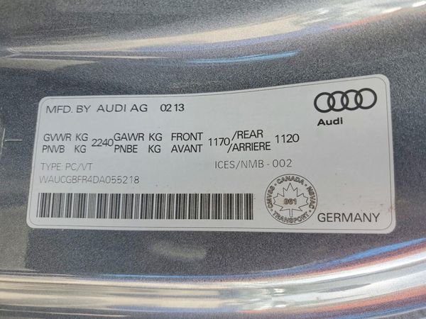 2013 AUDI S5