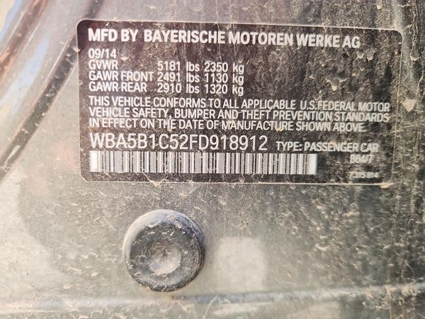 2015 BMW 535