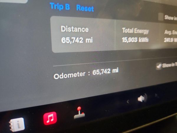 2020 TESLA MODEL 3 — ODOM