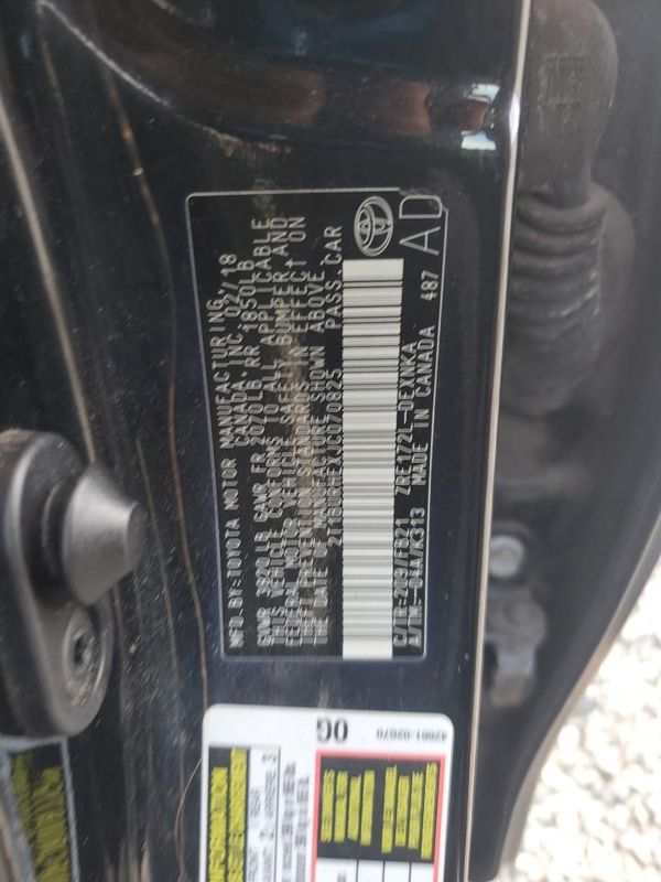 2018 TOYOTA COROLLA