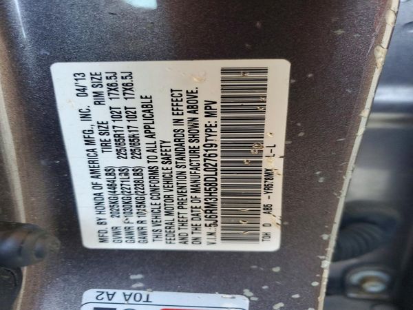 2013 HONDA CRV EX