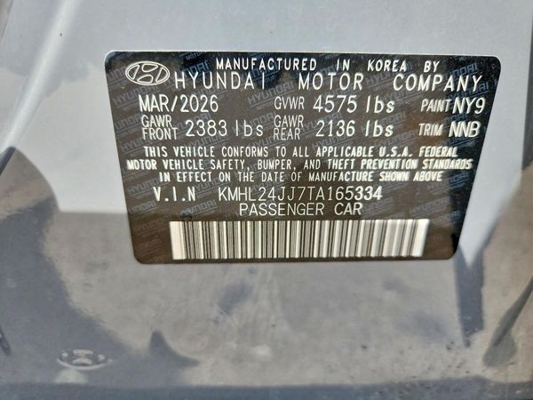 2026 HYUNDAI SONATA Blue