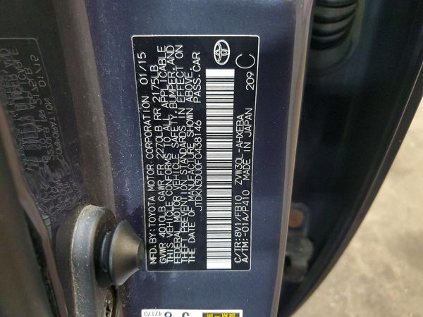 2015 TOYOTA PRIUS