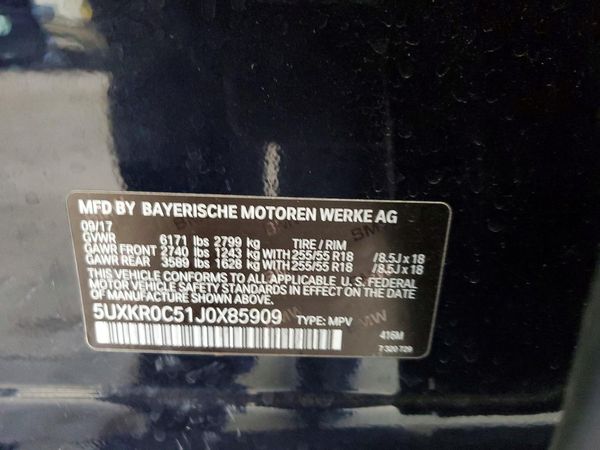 2018 BMW X5 xDrive35i