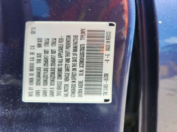 2013 HONDA CRV EX
