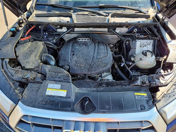 2018 AUDI Q5 quattro Premium Plus — Engine bay