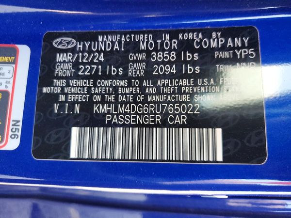 2024 HYUNDAI ELANTRA SEL — VINS