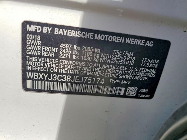 2018 BMW X2