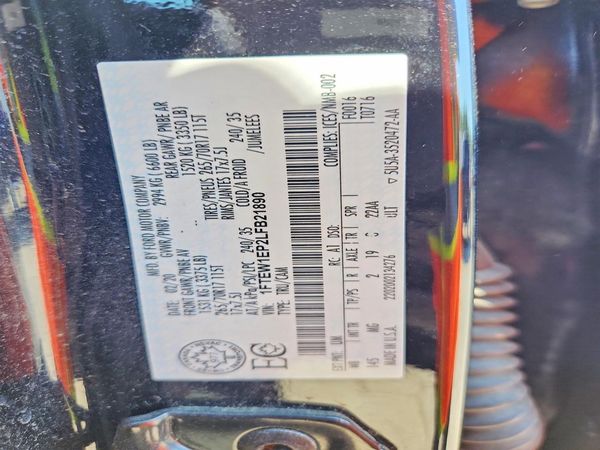 2020 FORD F150