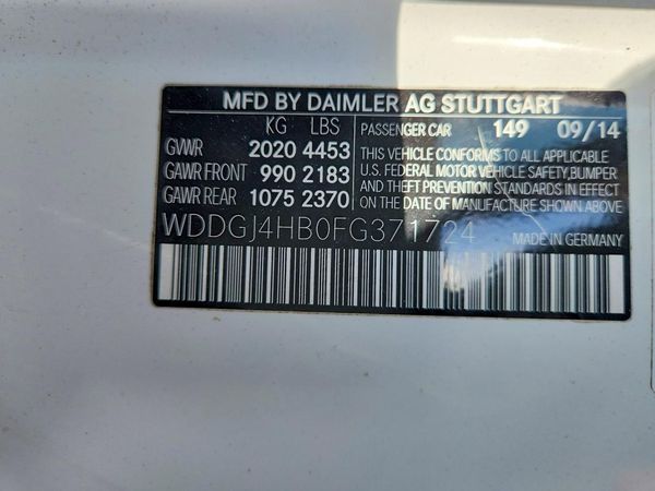 2015 MERCEDES-BENZ C C250