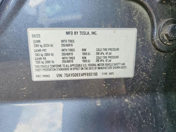 2023 TESLA MODEL Y