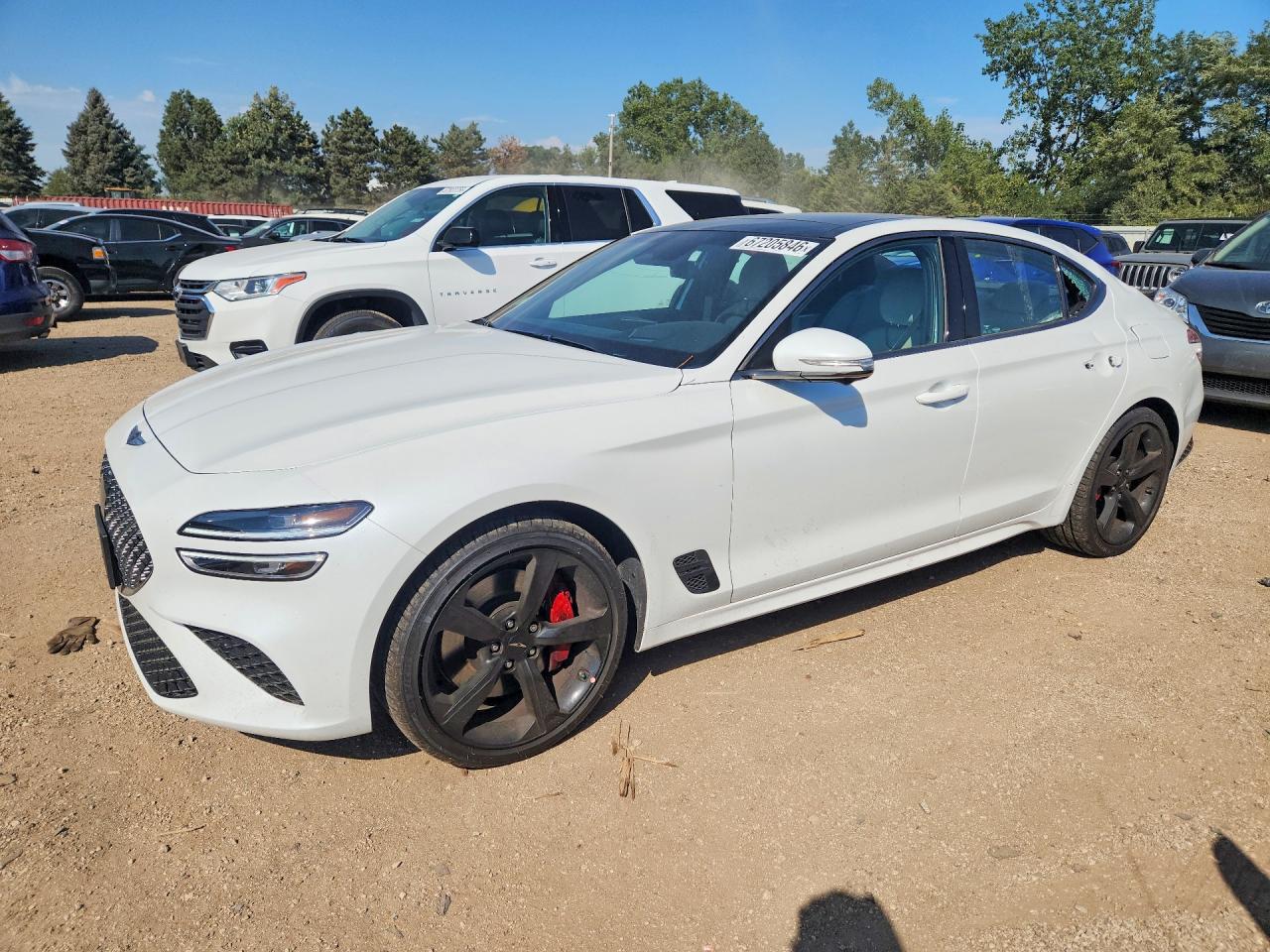 2026 GENESIS G70 3.3T Sport Prestige AWD — Front 3/4