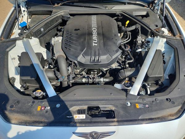 2026 GENESIS G70 3.3T Sport Prestige AWD — Engine bay
