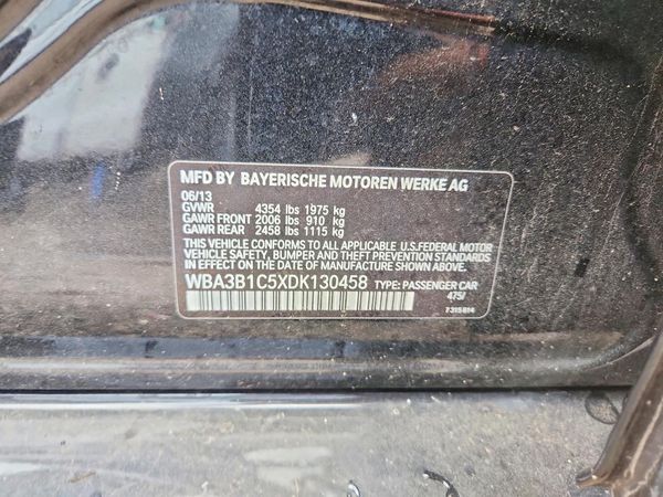 2013 BMW 320 SA