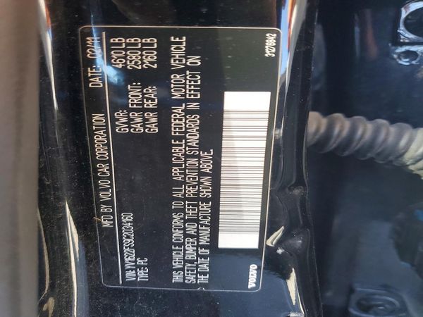 2012 VOLVO S60
