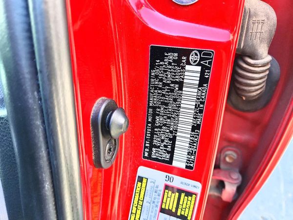 2014 TOYOTA COROLLA L/LE