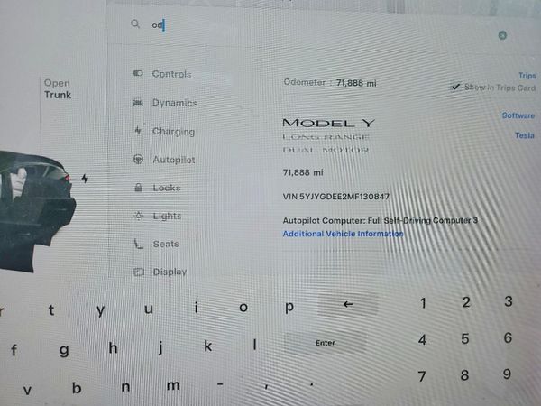 2021 TESLA MODEL Y