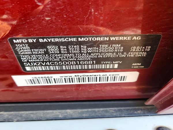2013 BMW X5