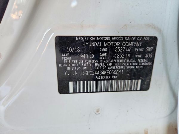2019 HYUNDAI ACCENT SE and SEL