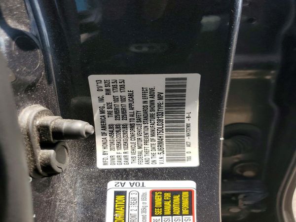 2013 HONDA CRV EX-L