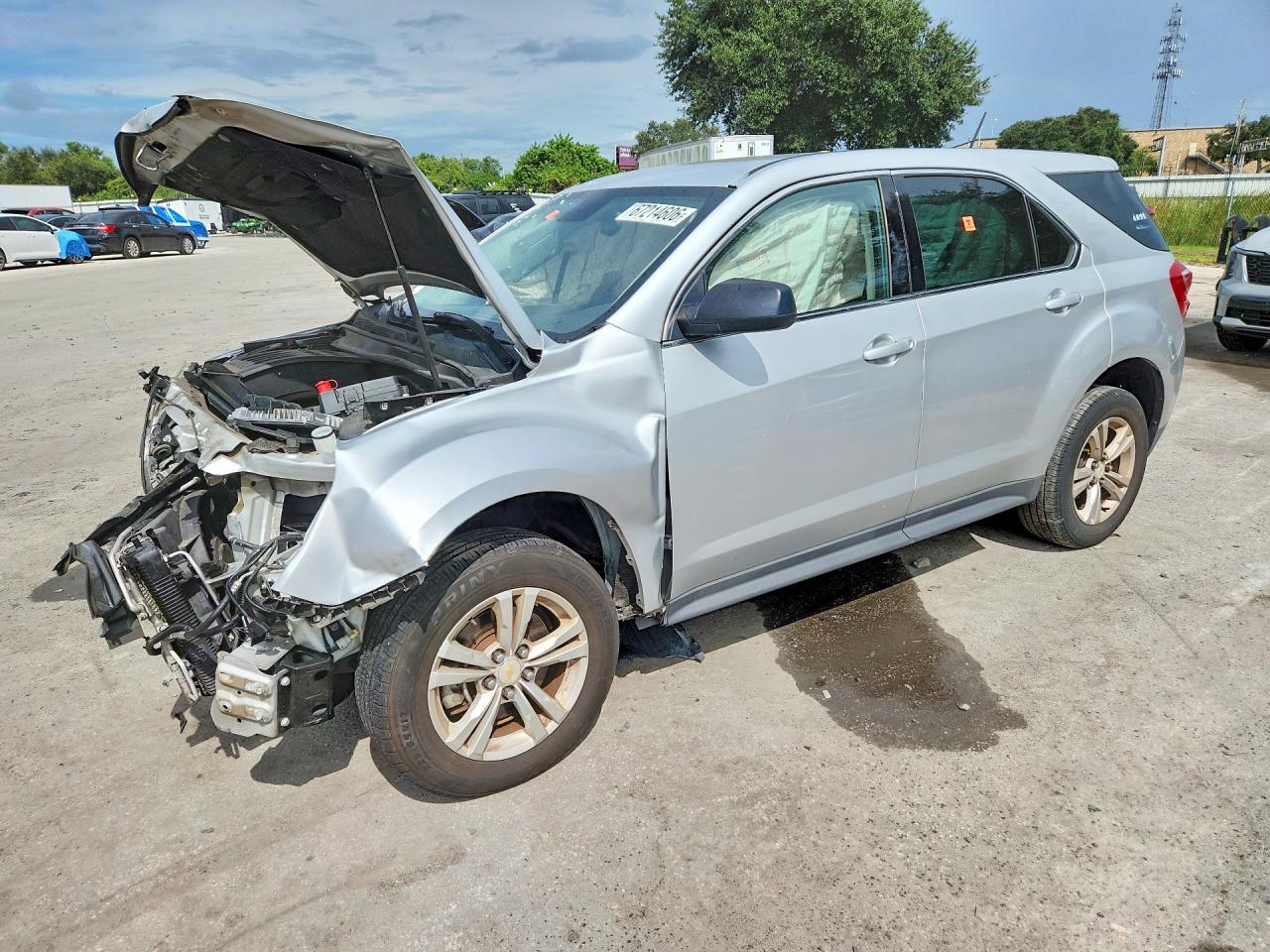 2017 CHEVROLET EQUINOX LS — Front 3/4