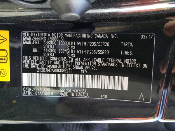 2017 LEXUS RX 350