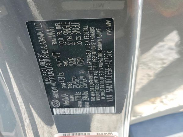 2024 HYUNDAI TUCSON