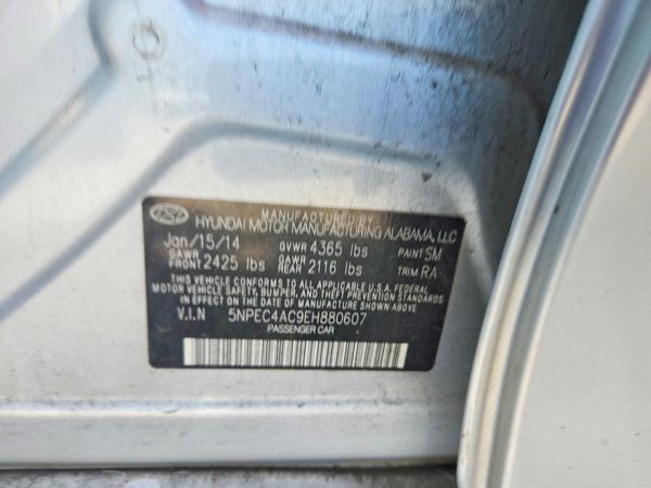 2014 HYUNDAI SONATA