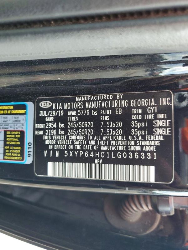 2020 KIA TELLURIDE