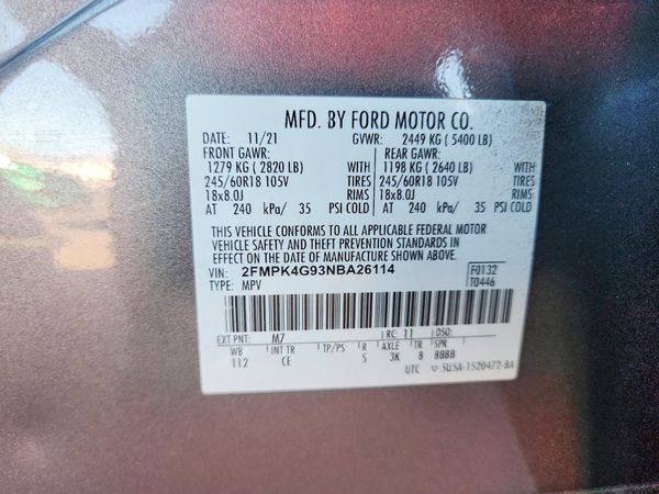 2022 FORD EDGE SE