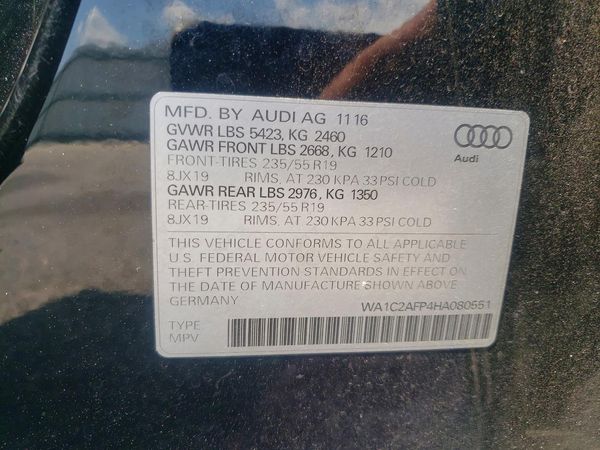 2017 AUDI Q5