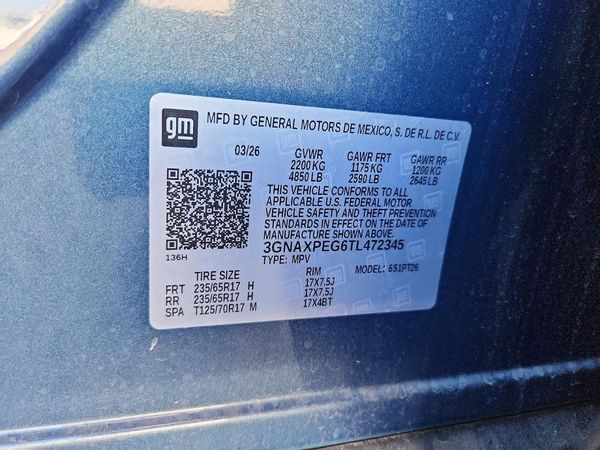 2026 CHEVROLET EQUINOX 2LT