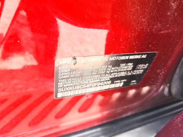 2015 BMW X6 xDrive50i