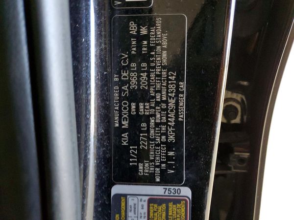 2022 KIA FORTE