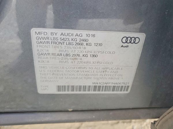 2017 AUDI Q5 quattro Premium