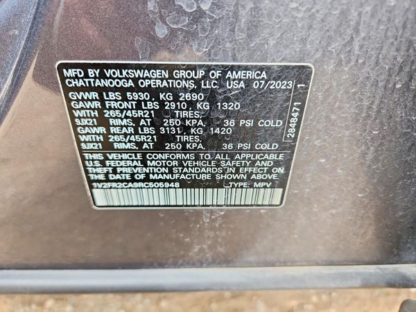 2024 VOLKSWAGEN ATLAS